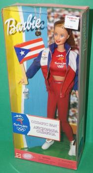Mattel - Barbie - Sydney 2000 - Olympic Fan - Puerto Rico (Aficionada Olímpica) - кукла
